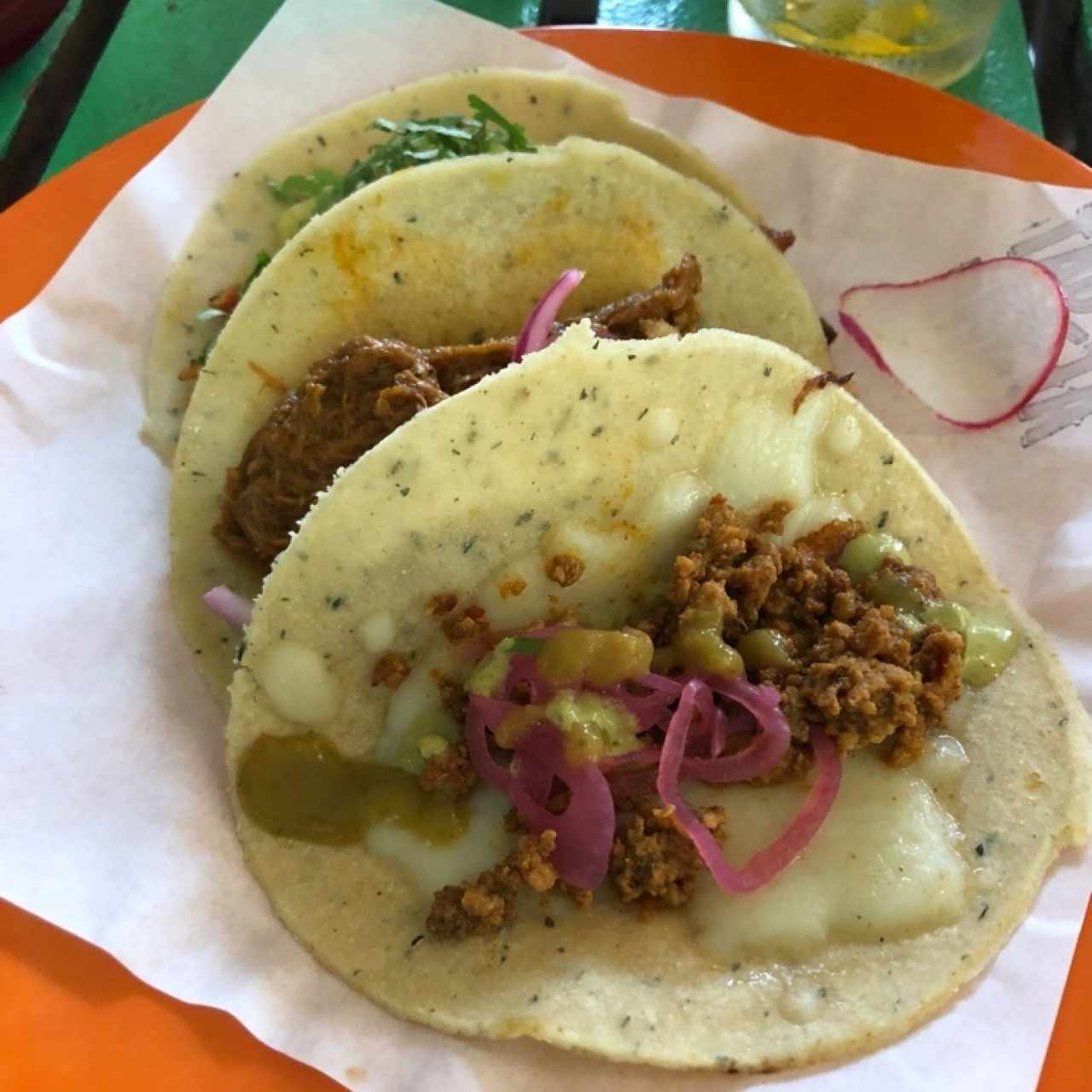 trio de tacos