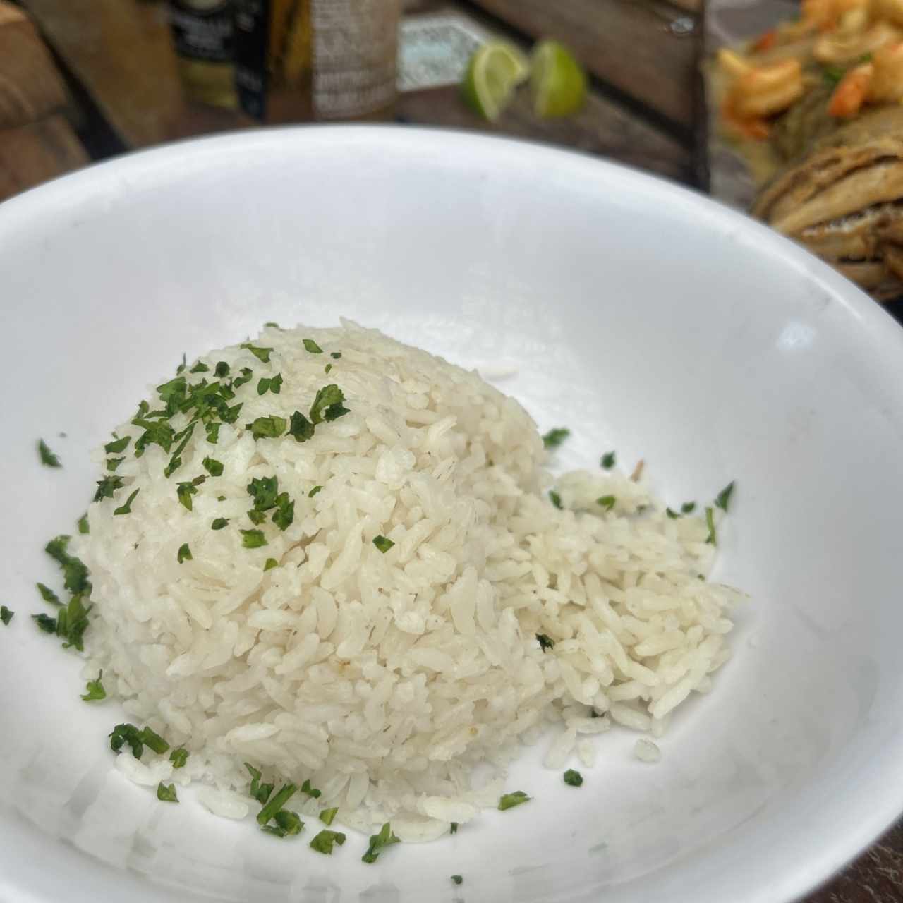 Acompañamientos - Arroz con Coco