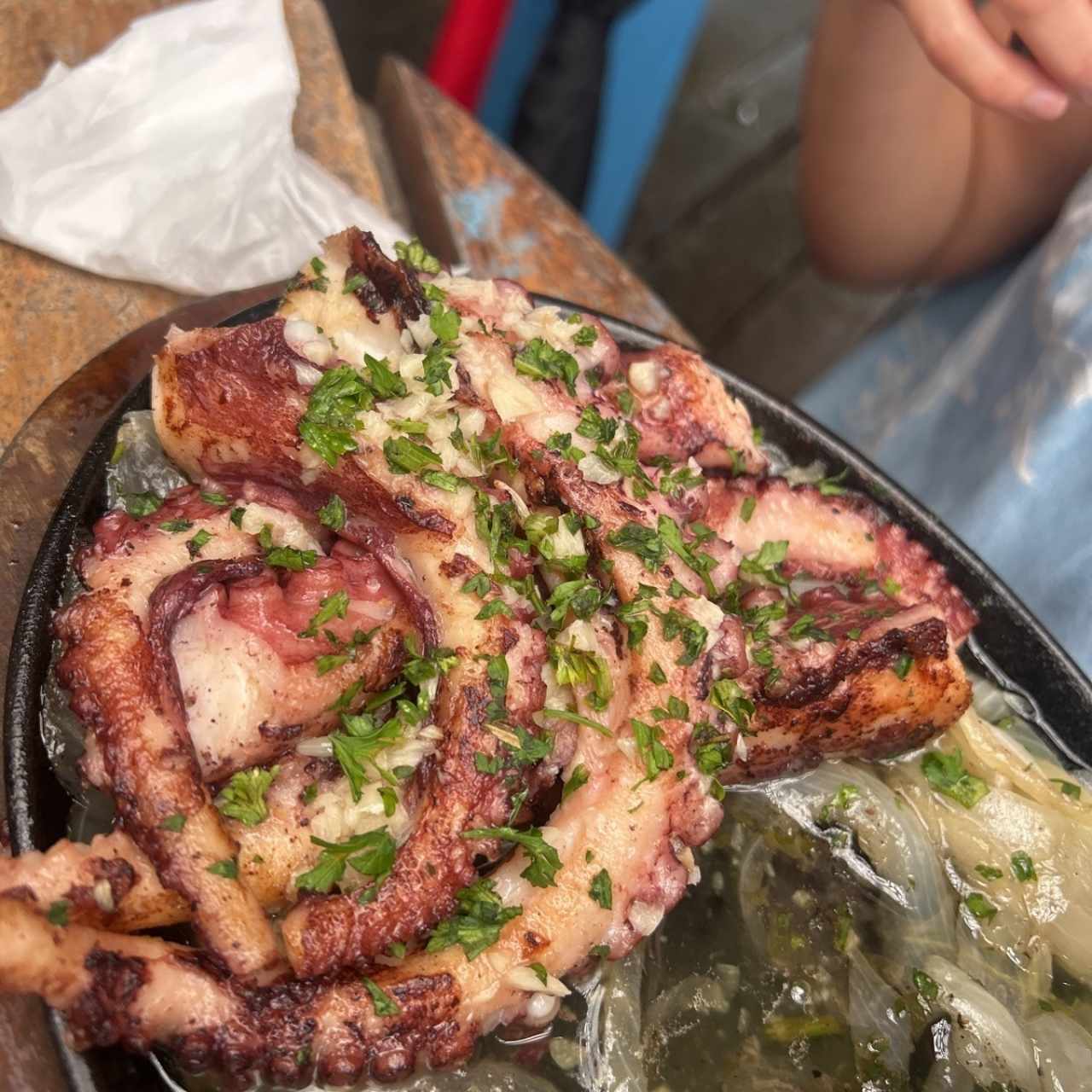 Pulpo a la Brasa