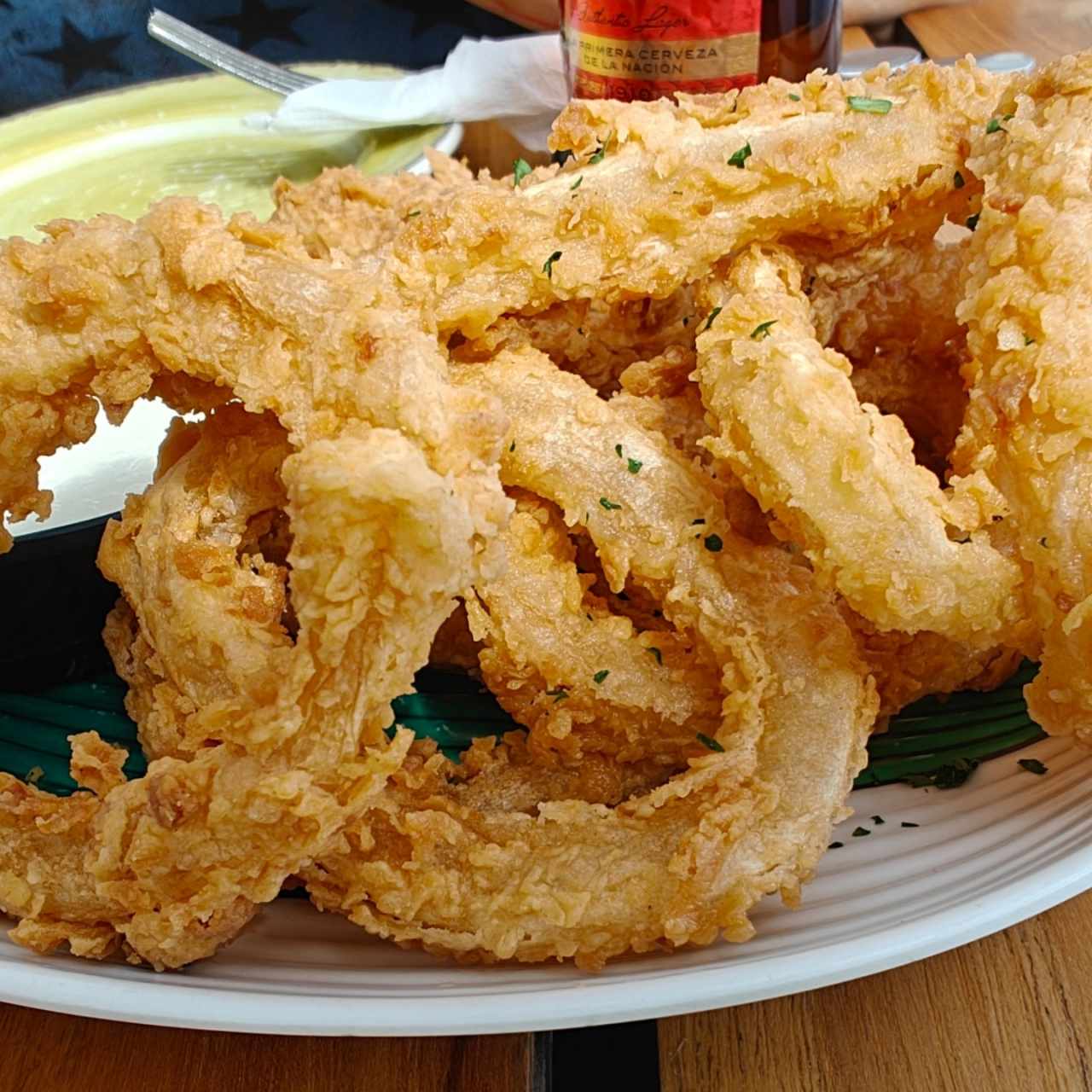 Empezamos Con: - Calamares Rebozados