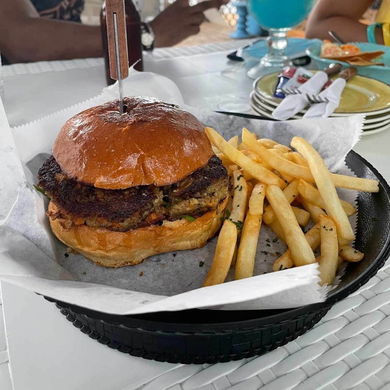 hamburguesa vegetariana