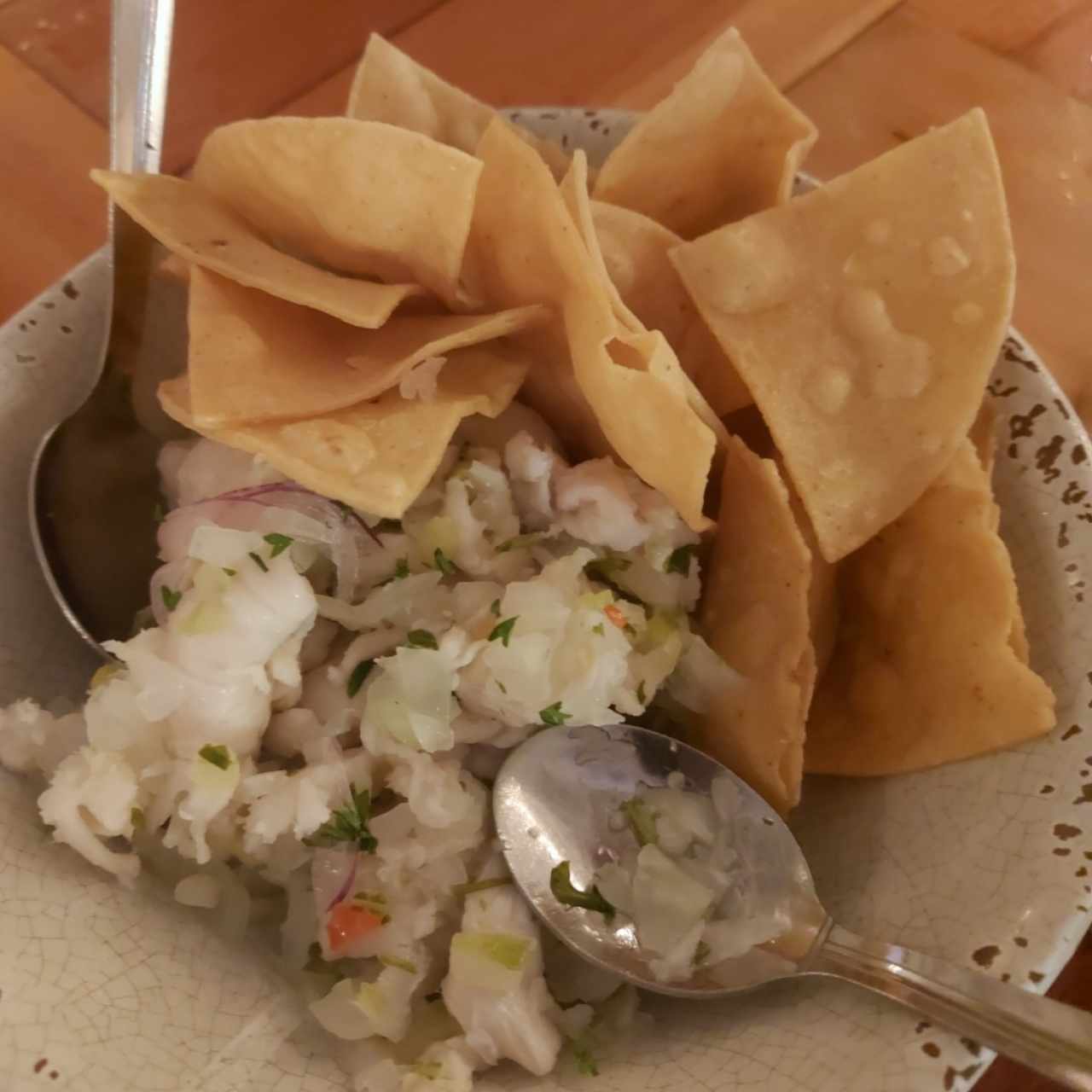 Ceviche de corvina 