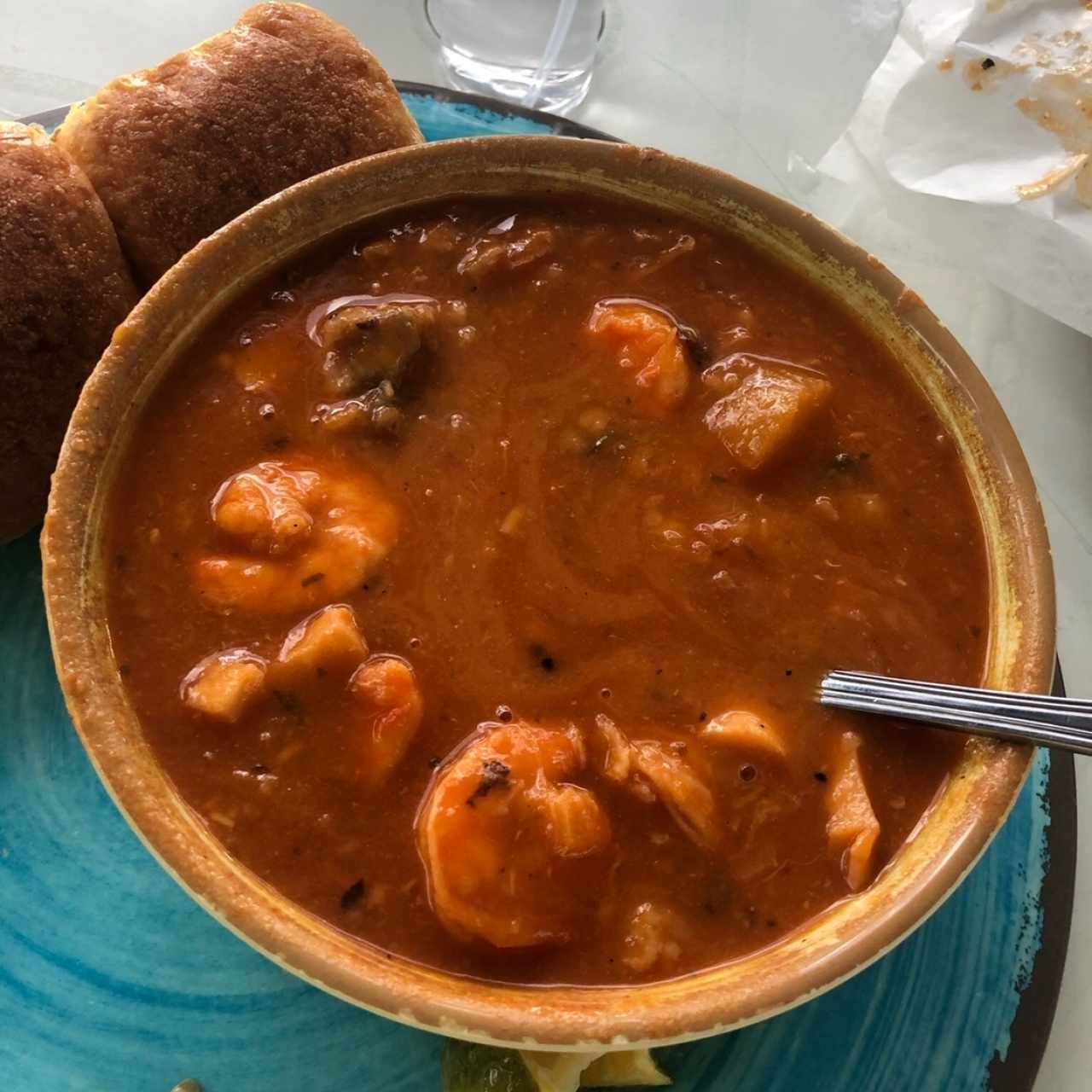 sopa de mariscos
