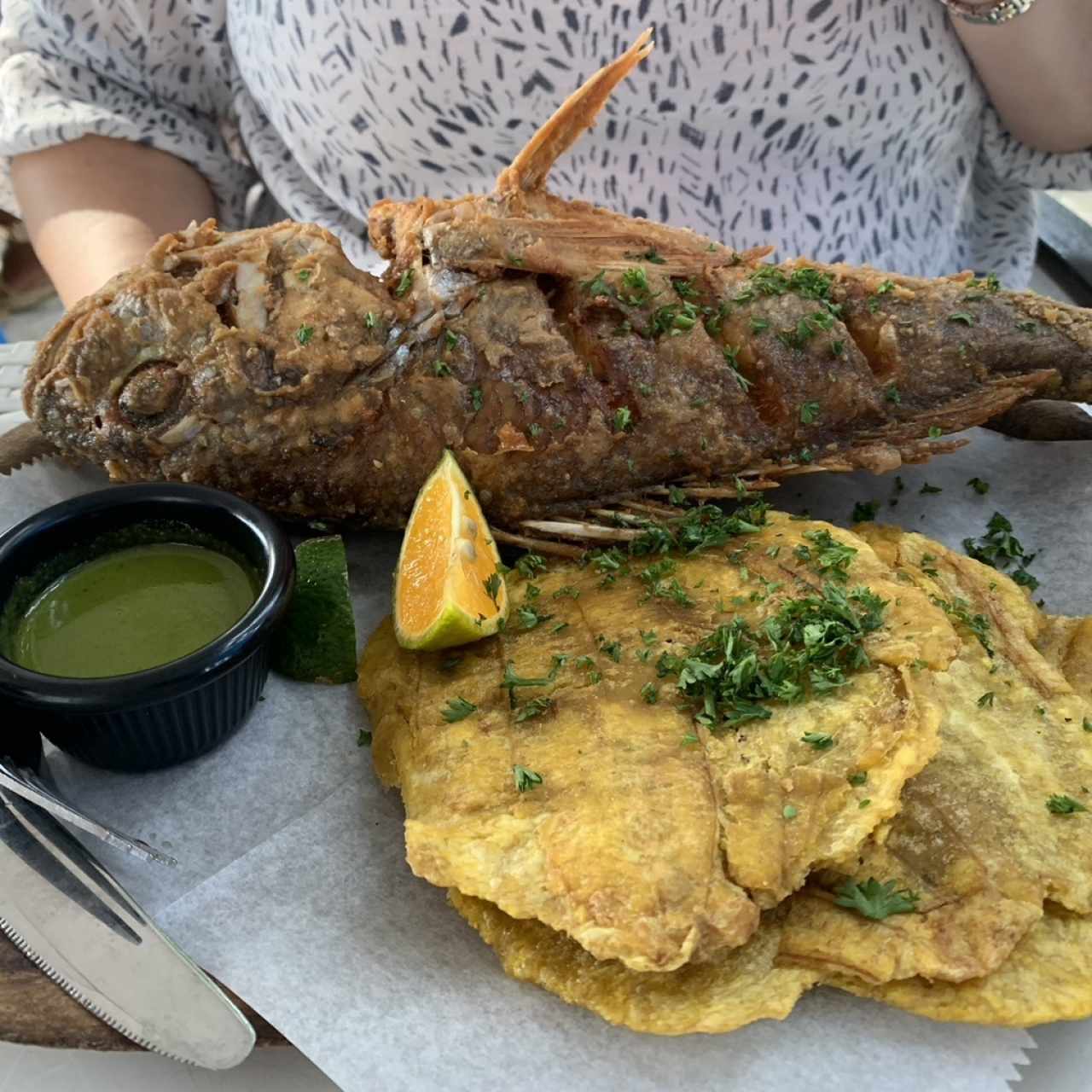 Pescado Entero Frito