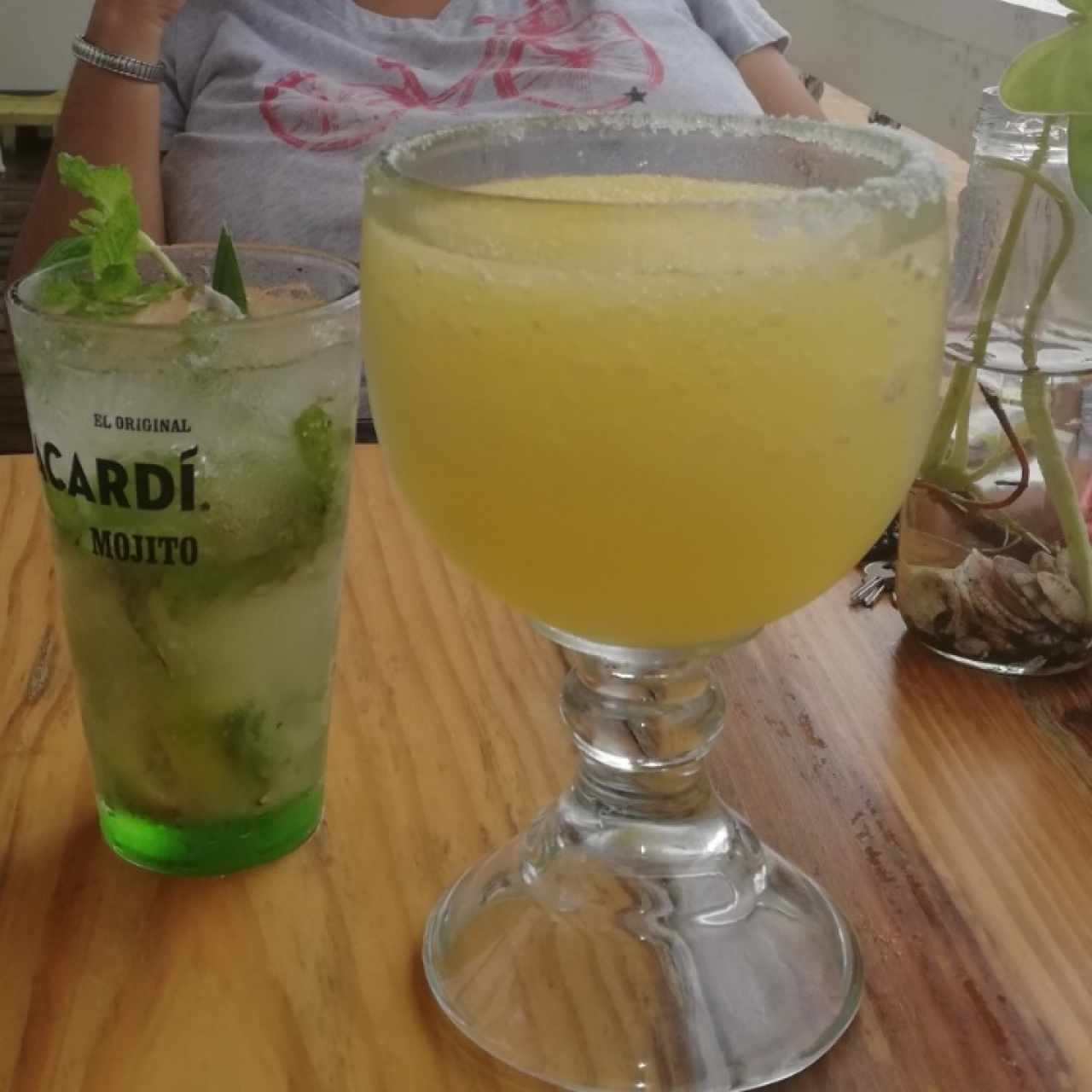 mojito y Margarita de maracuyá