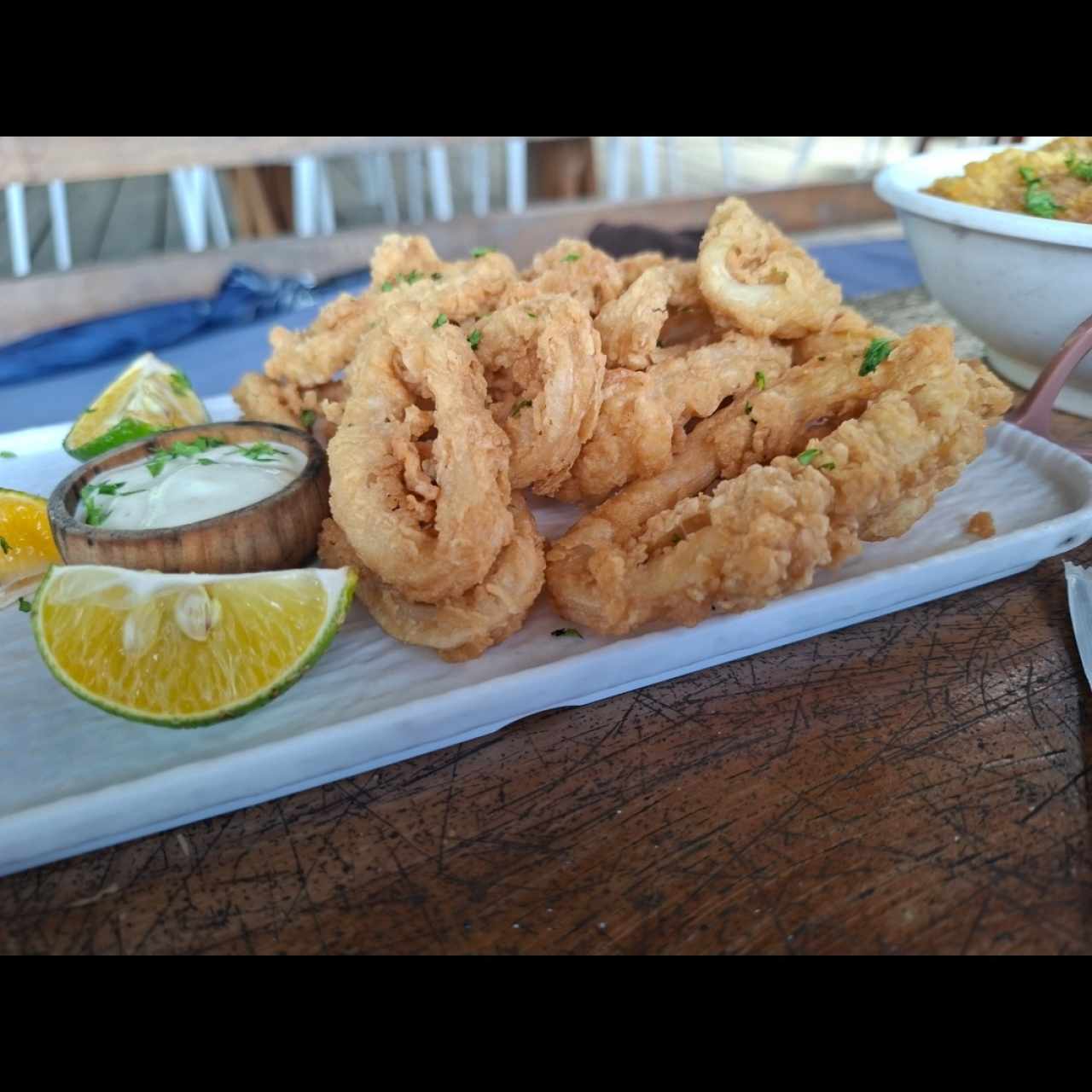 Empezamos Con: - Calamares Rebozados