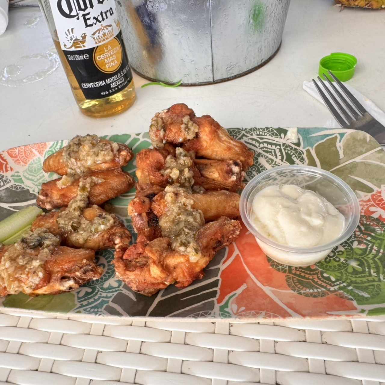 Ceviches - Alioli de Cilantro