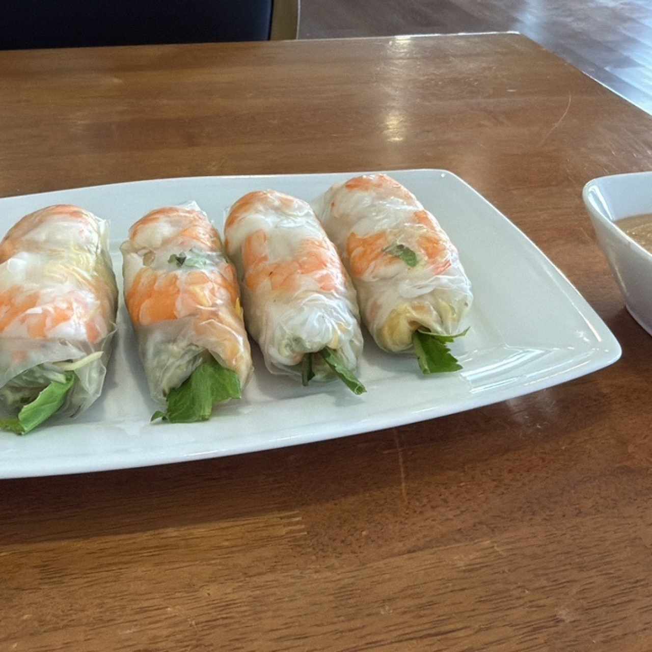 Rollos Frescos - Con Camarones