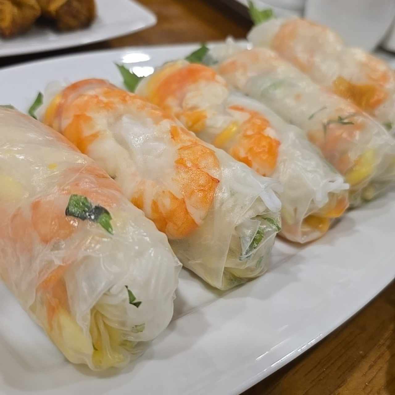 Rollos Frescos - Con Camarones