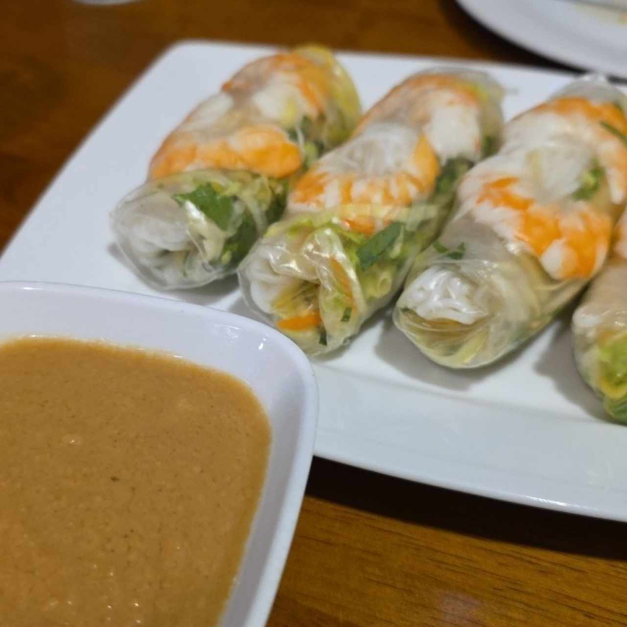 Rollos Frescos - Con Camarones