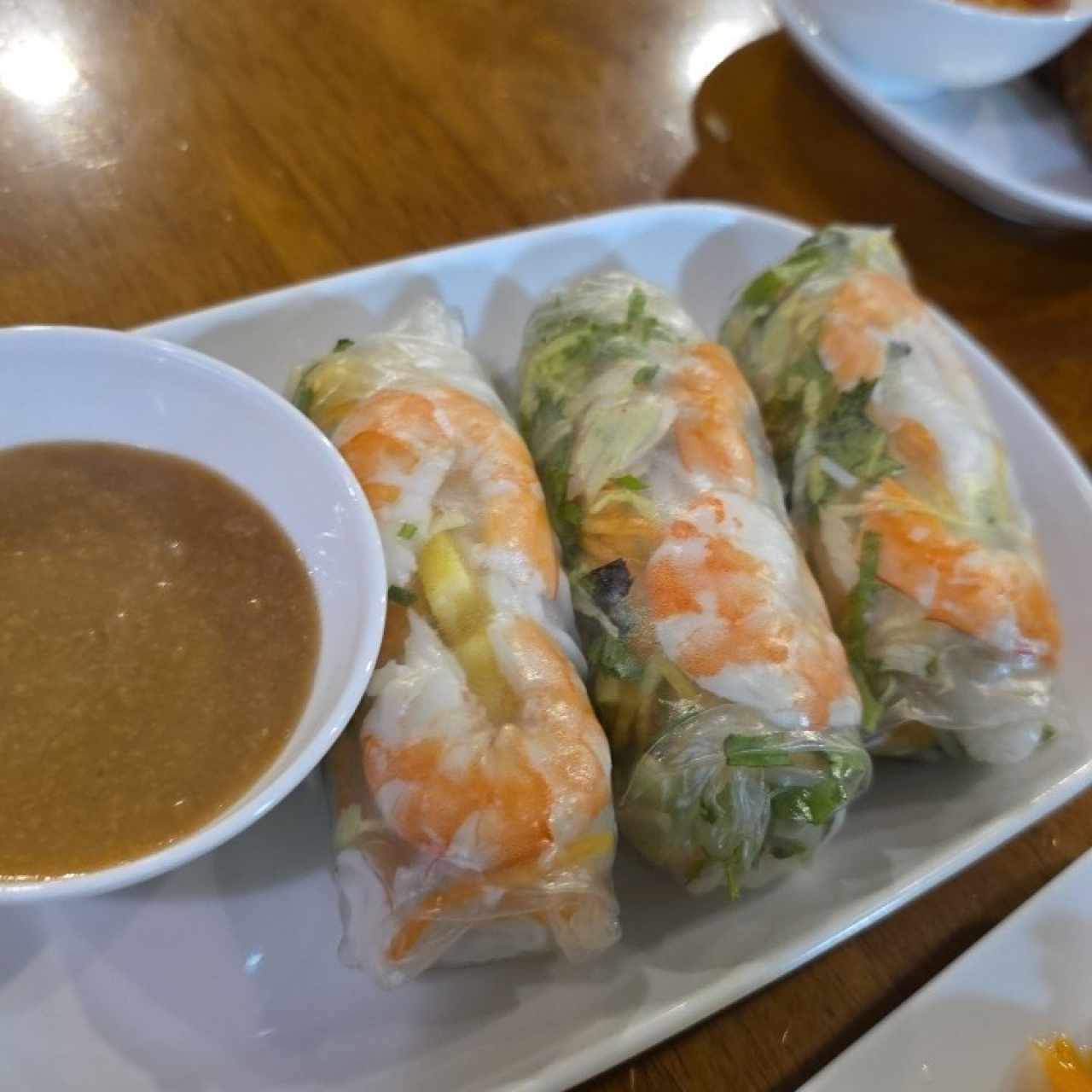 Rollos Frescos - Con Camarones