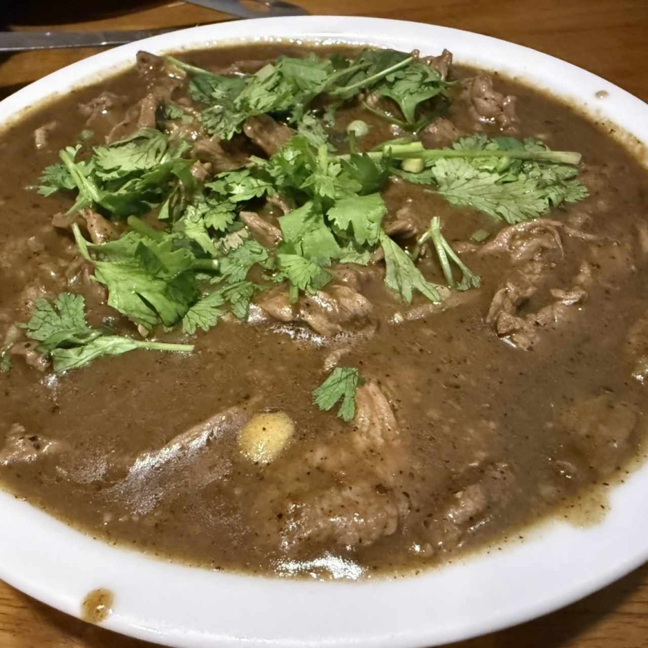 Carne a la pimienta