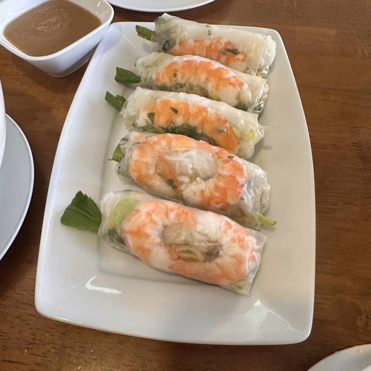 Rollos Frescos - Con Camarones