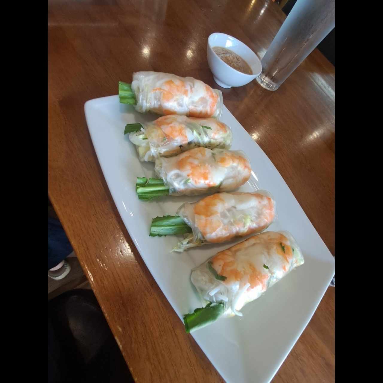 Rollos Frescos - Con Camarones