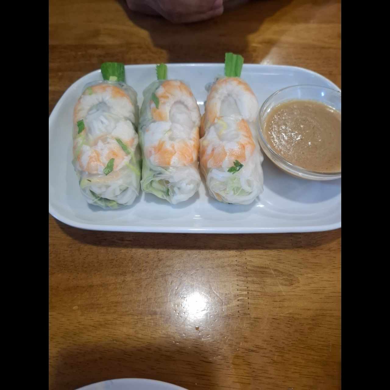 Rollos Frescos - Con Camarones