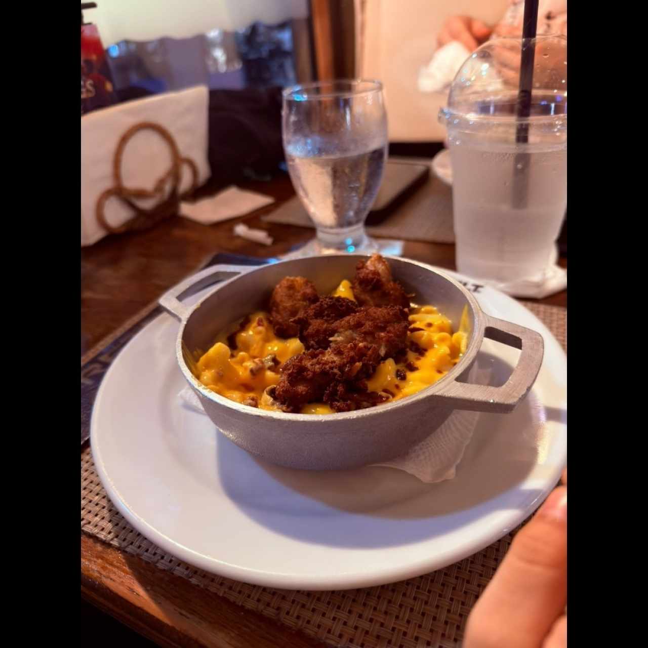MAC Y CHEESE DE POLLO *OPCIÓN CON CARNE
