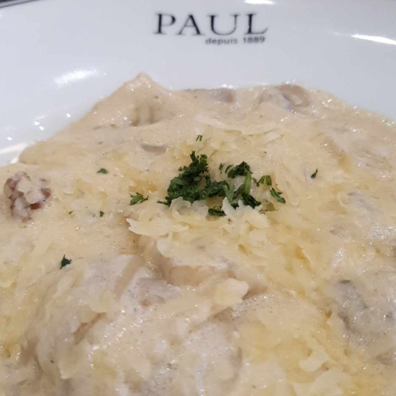 raviolis con champiñones 