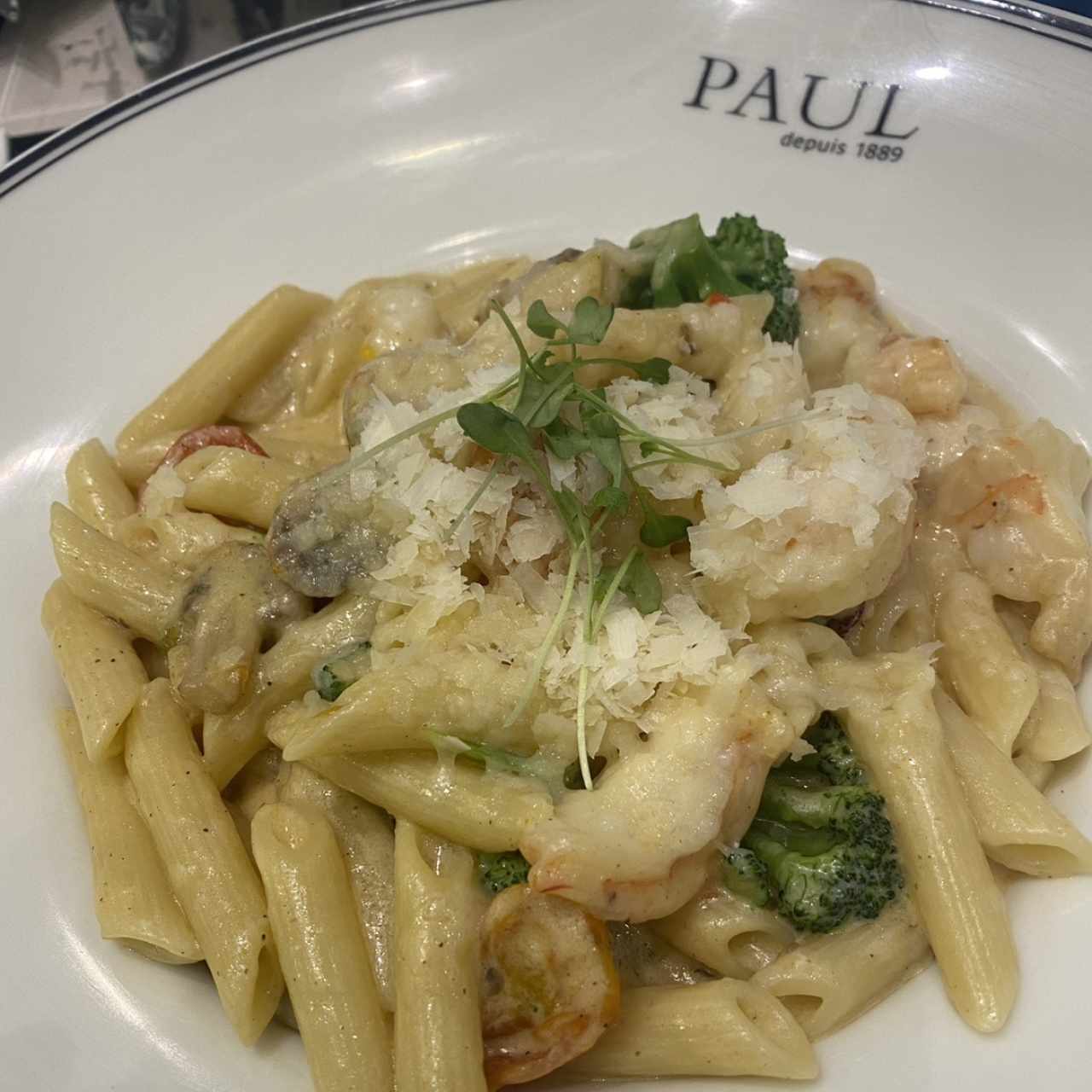 Pastas - Fettuccine aux Crevettes