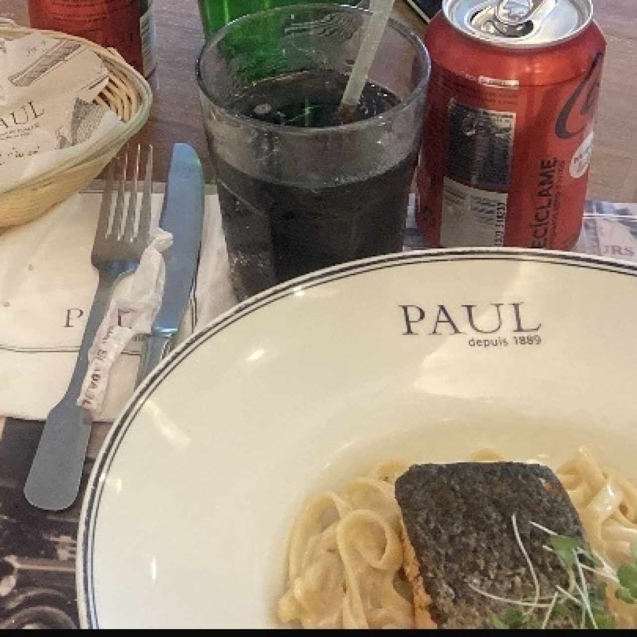 Fettuccine au Saumon Fumé
