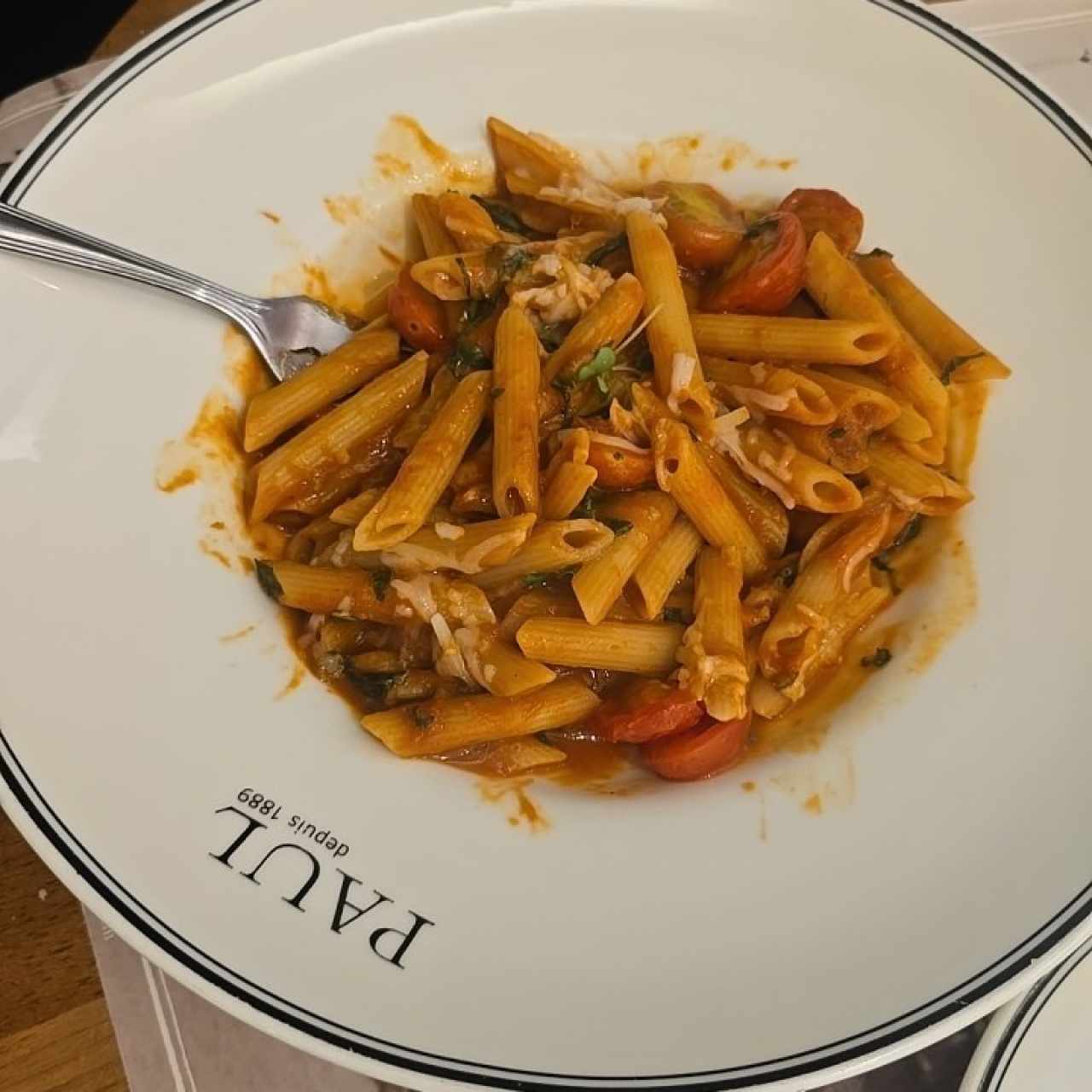 Menú Infantil - Pasta Penne