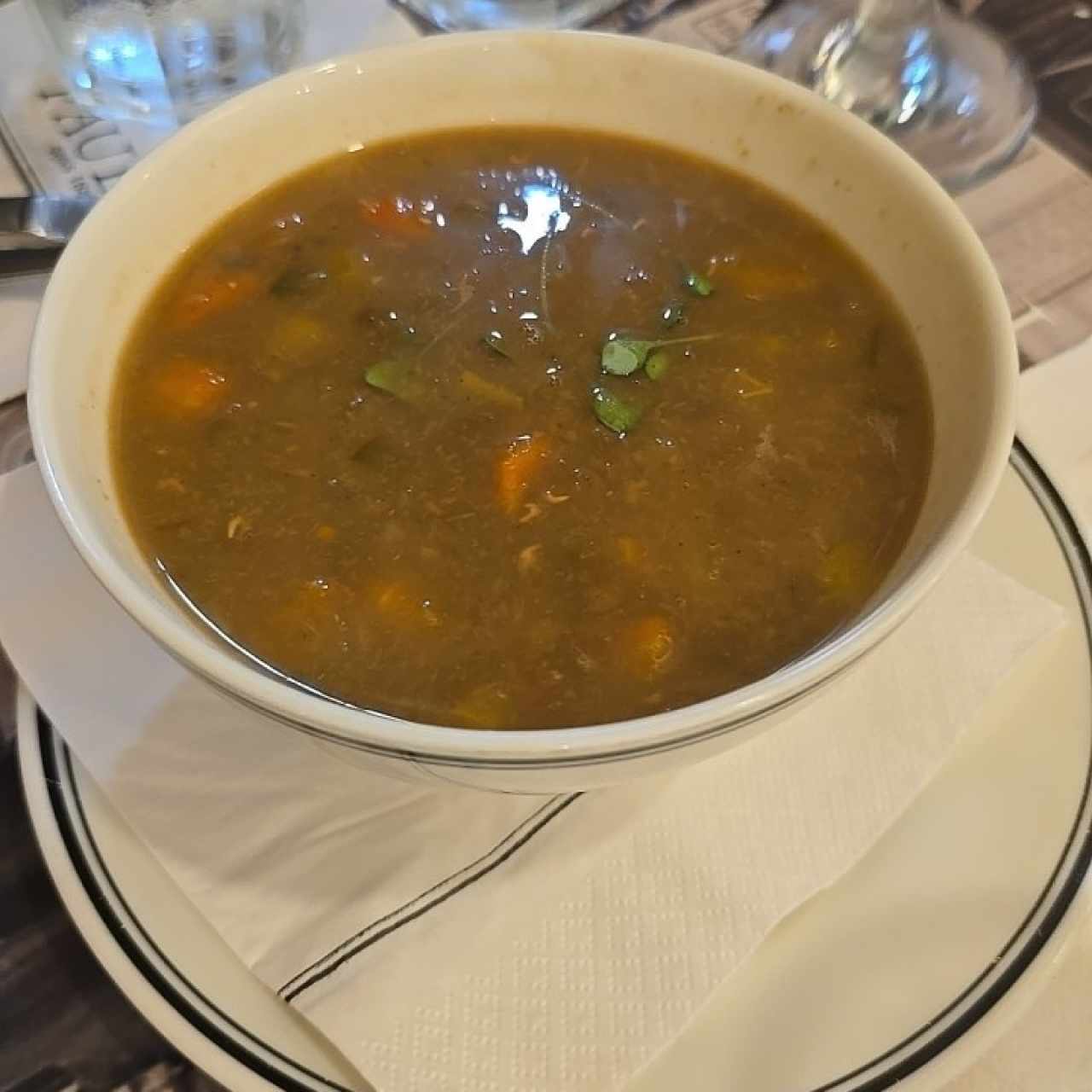 Sopas - Soupe aux Lentilles