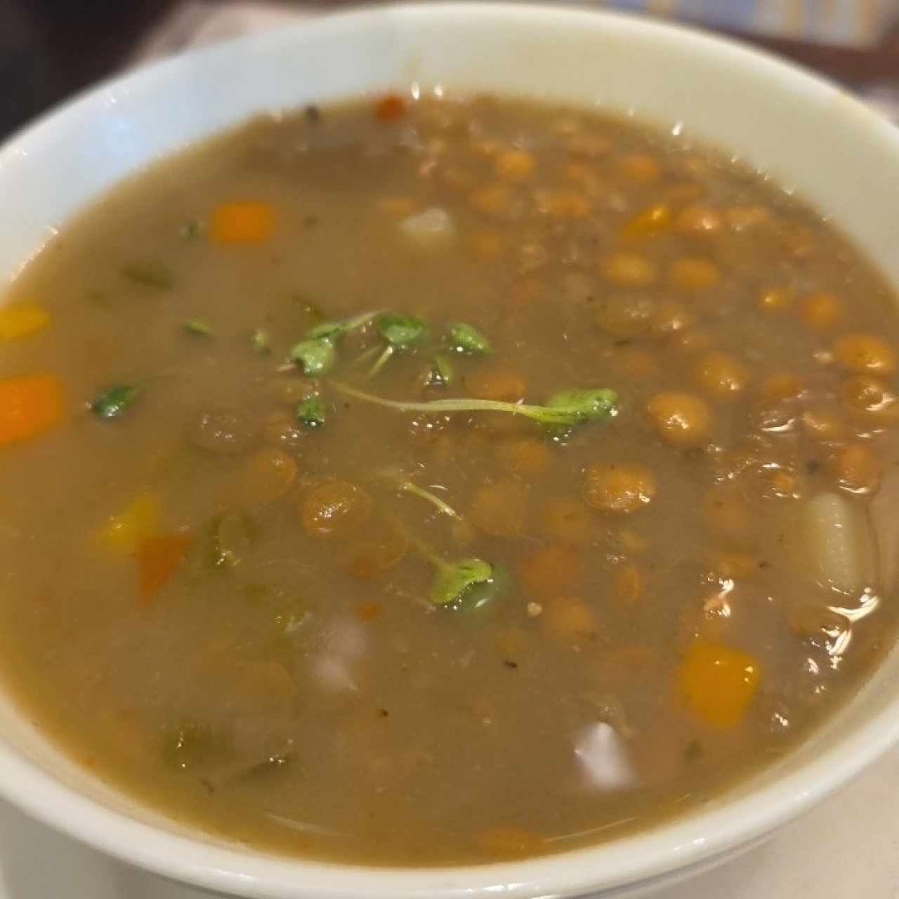 Sopas - Soupe aux Lentilles