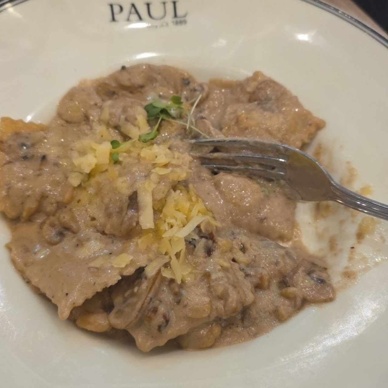 Raviolis Farcis aux Champignons et Ricotta
