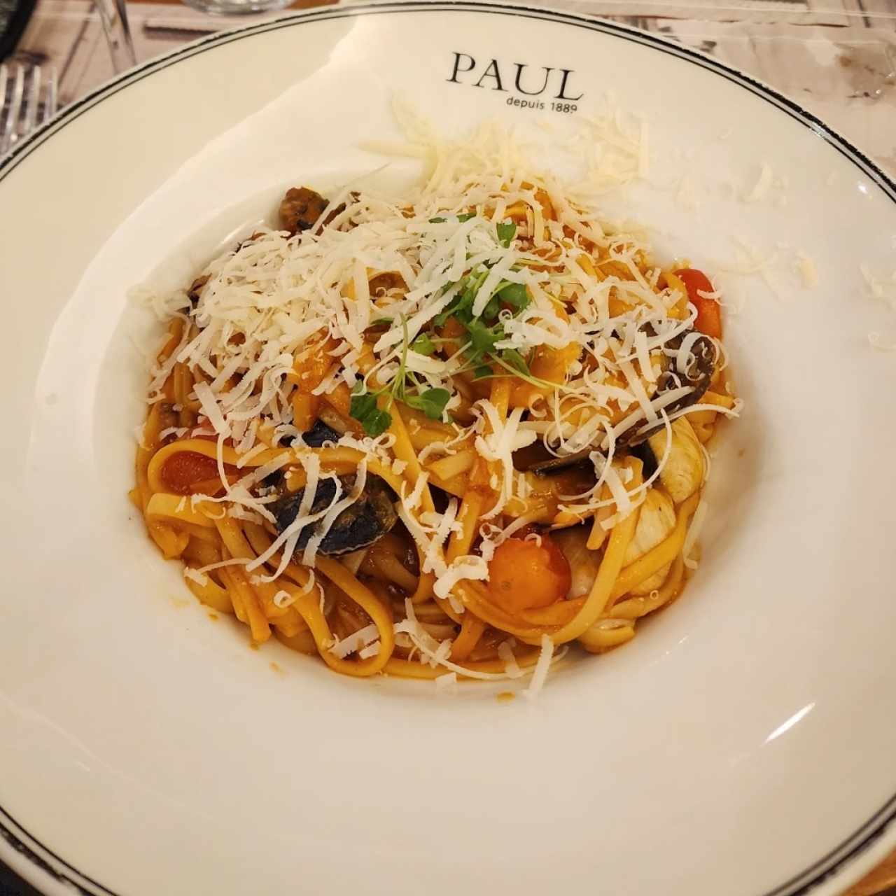 Linguine aux Fruits de Mer