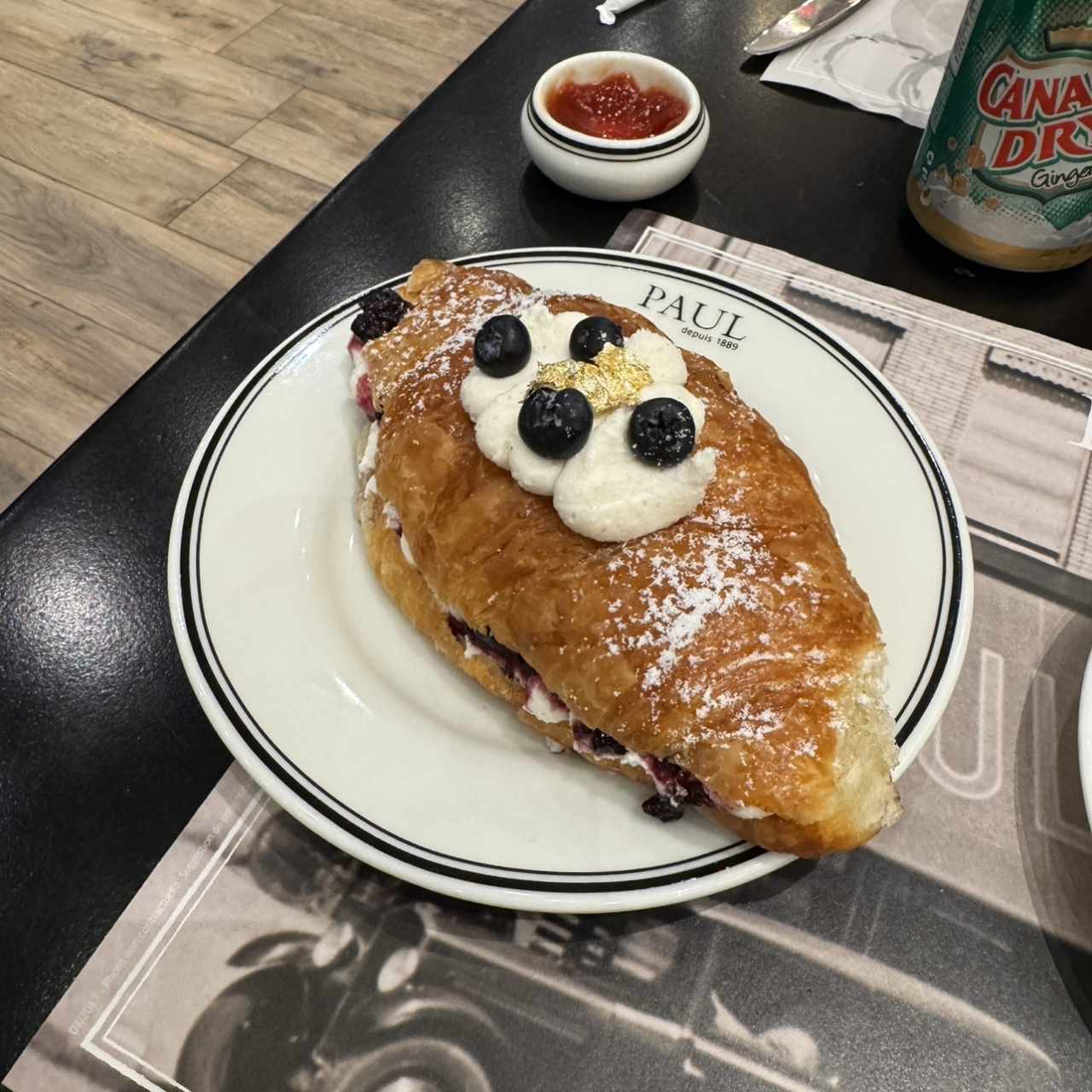 Croissant de Arándanos 