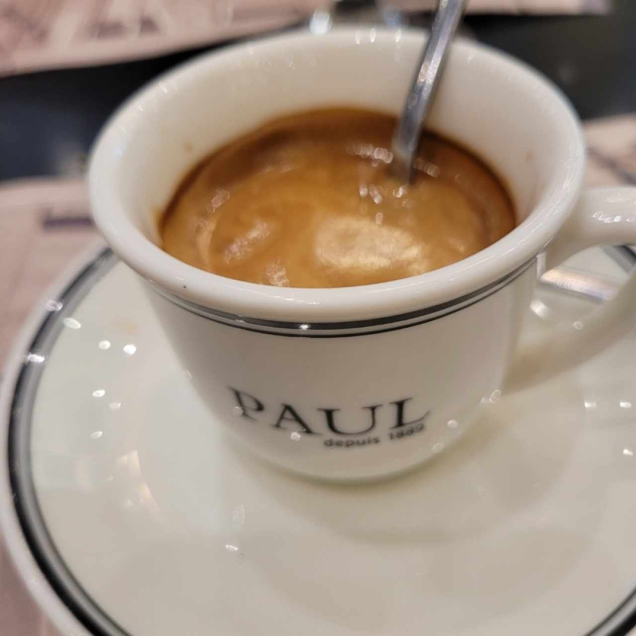 café expresó doble 