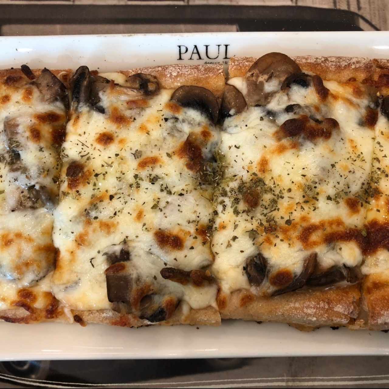 Pizza De Champiñones 