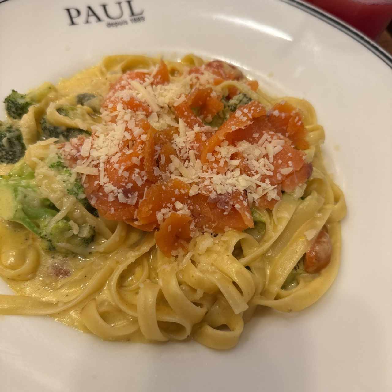 Fettuccine au Saumon Fumé