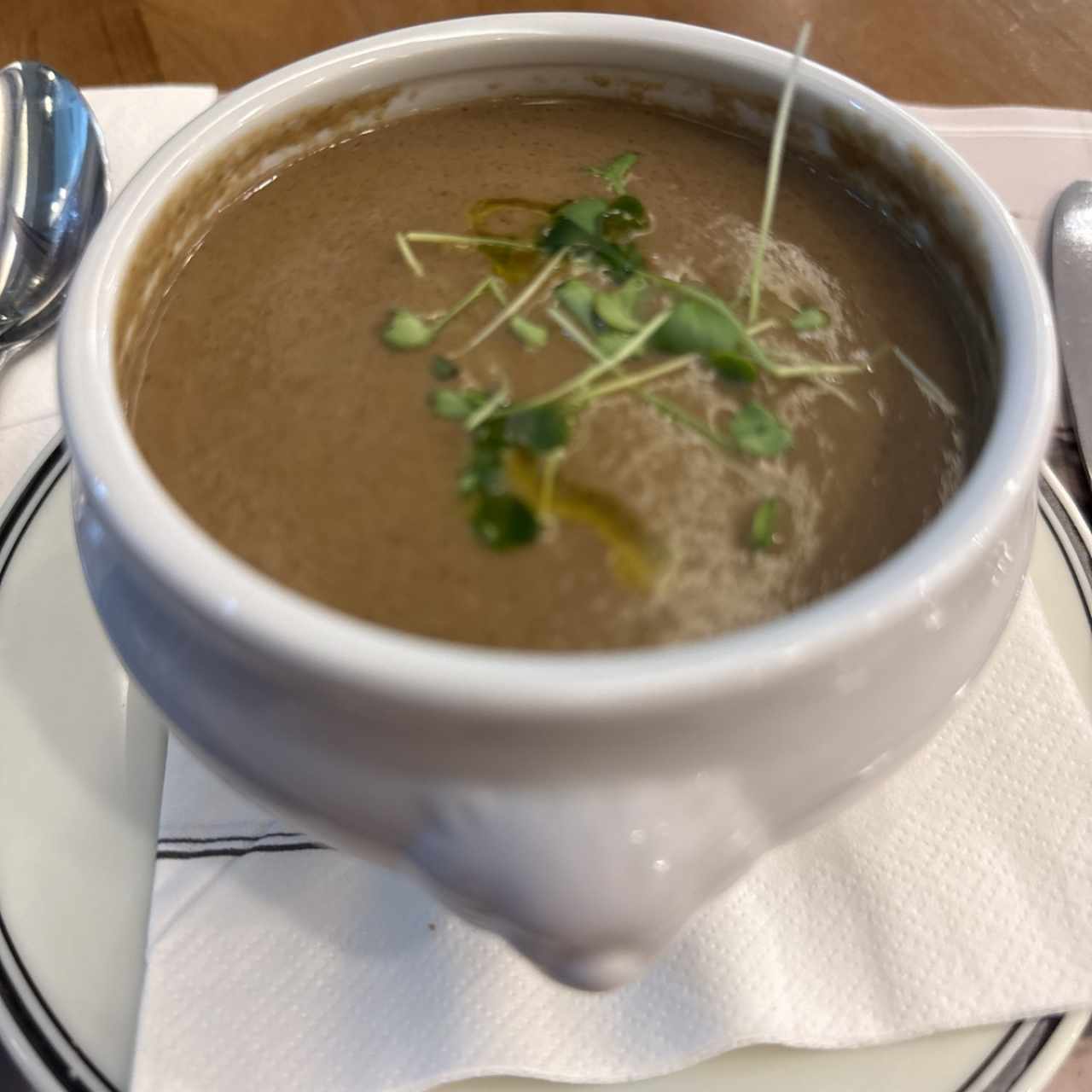 Crema de Champiñones 