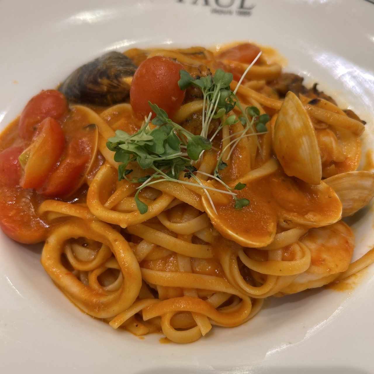 Linguine aux Fruits de Mer