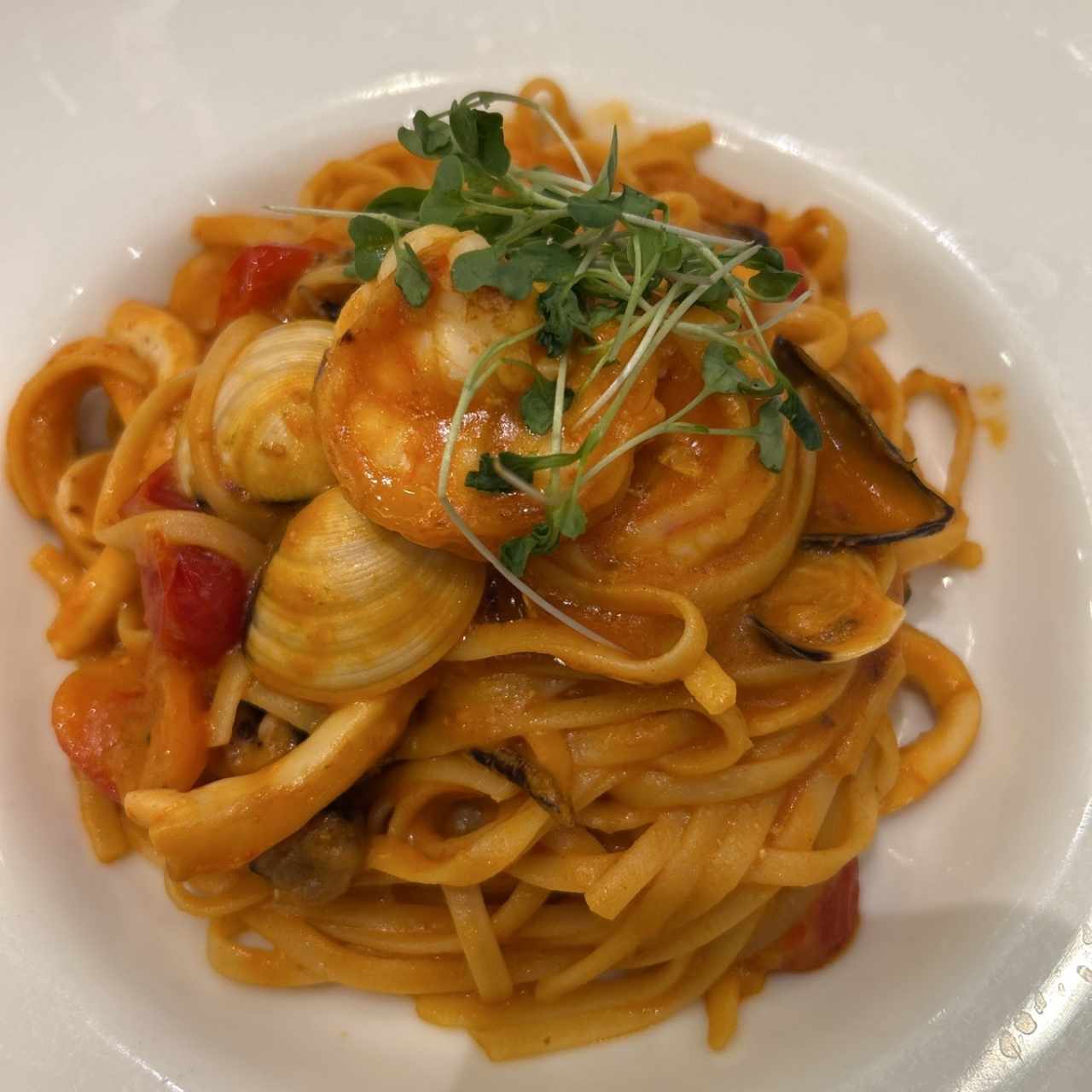 Linguine aux Fruits de Mer