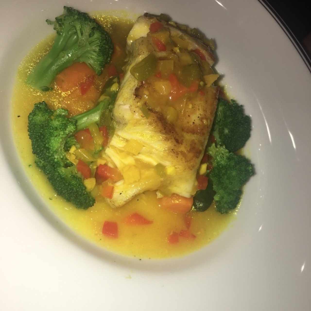 corvina al ajillo