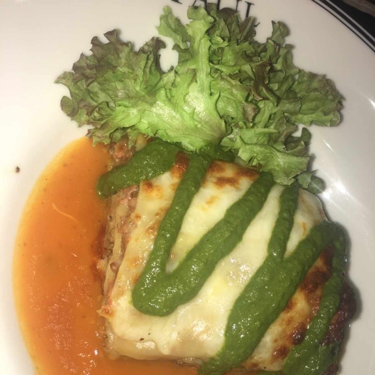 lasaña de carne