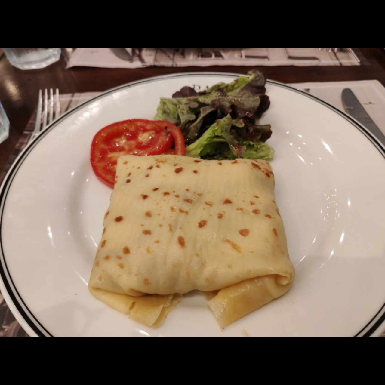Crepes - Crepe au Poulet