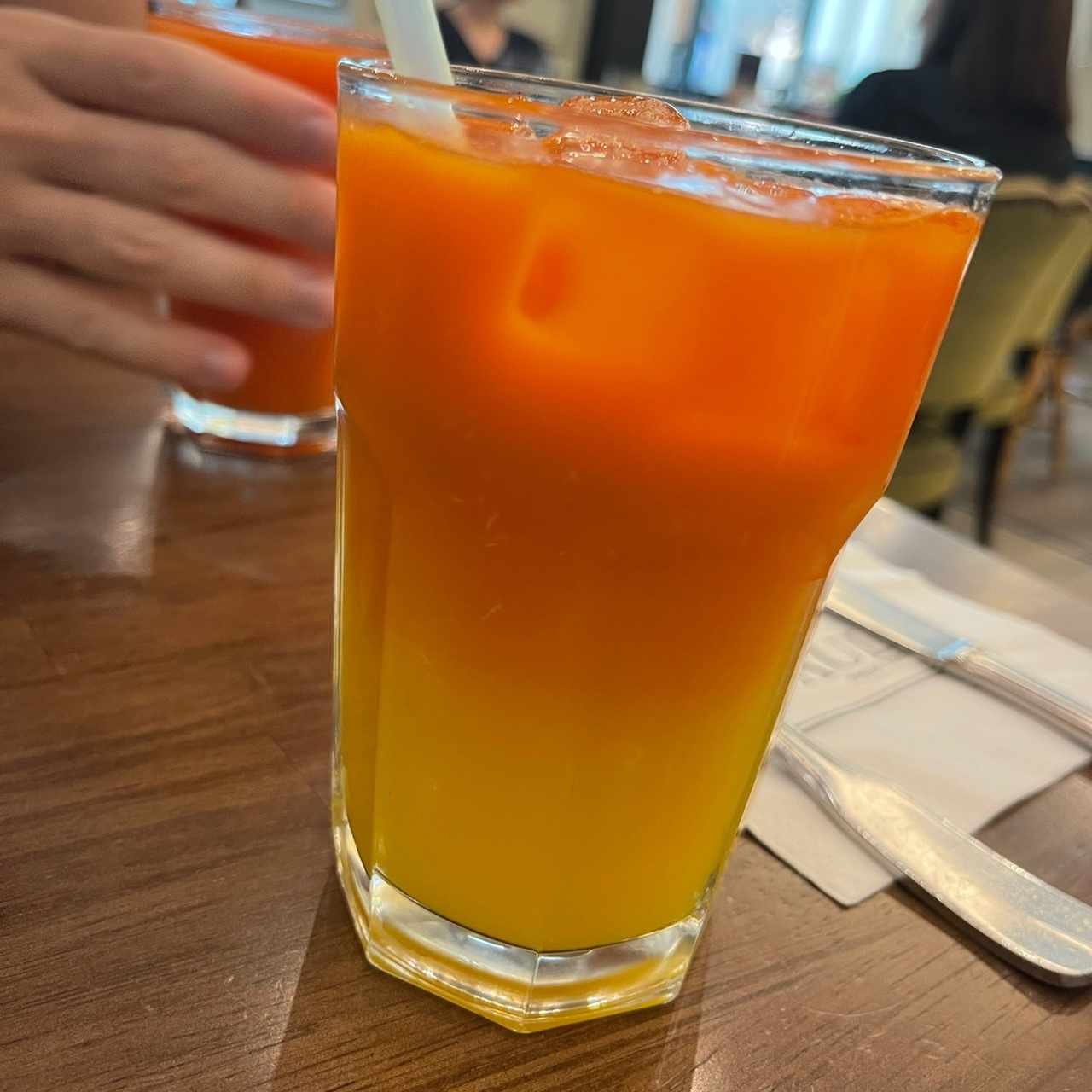 Piña y zanahoria 🍍🥤