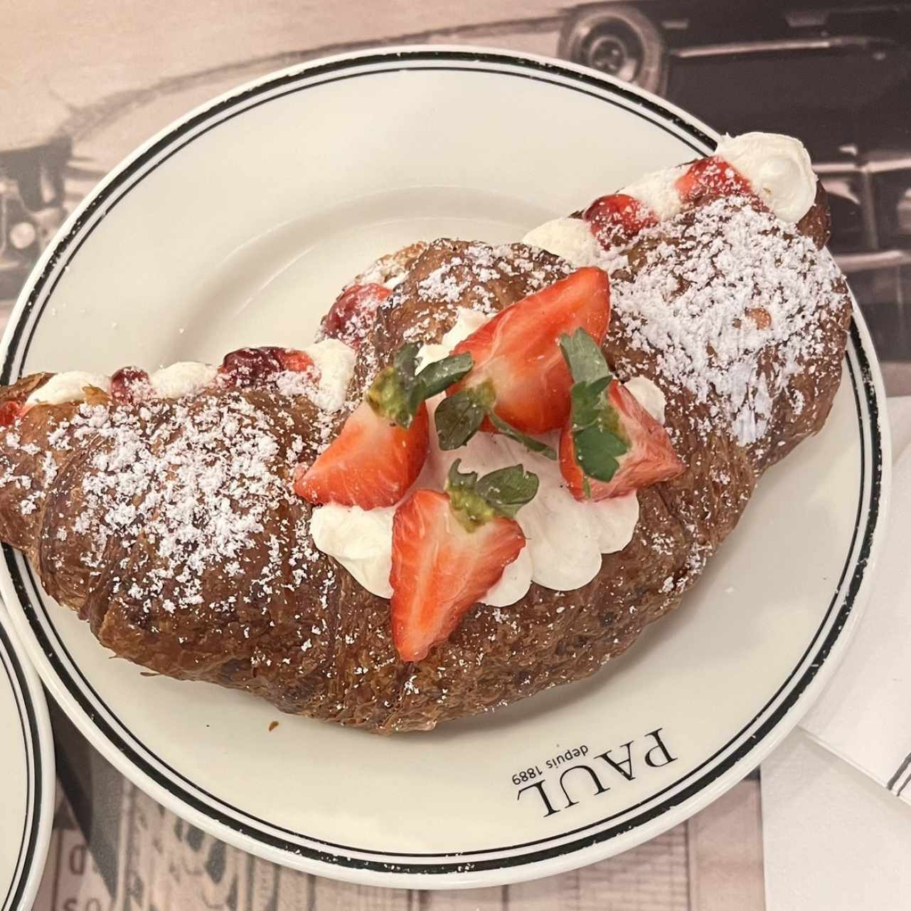 Pasteles - Croissant ave Cheesecake