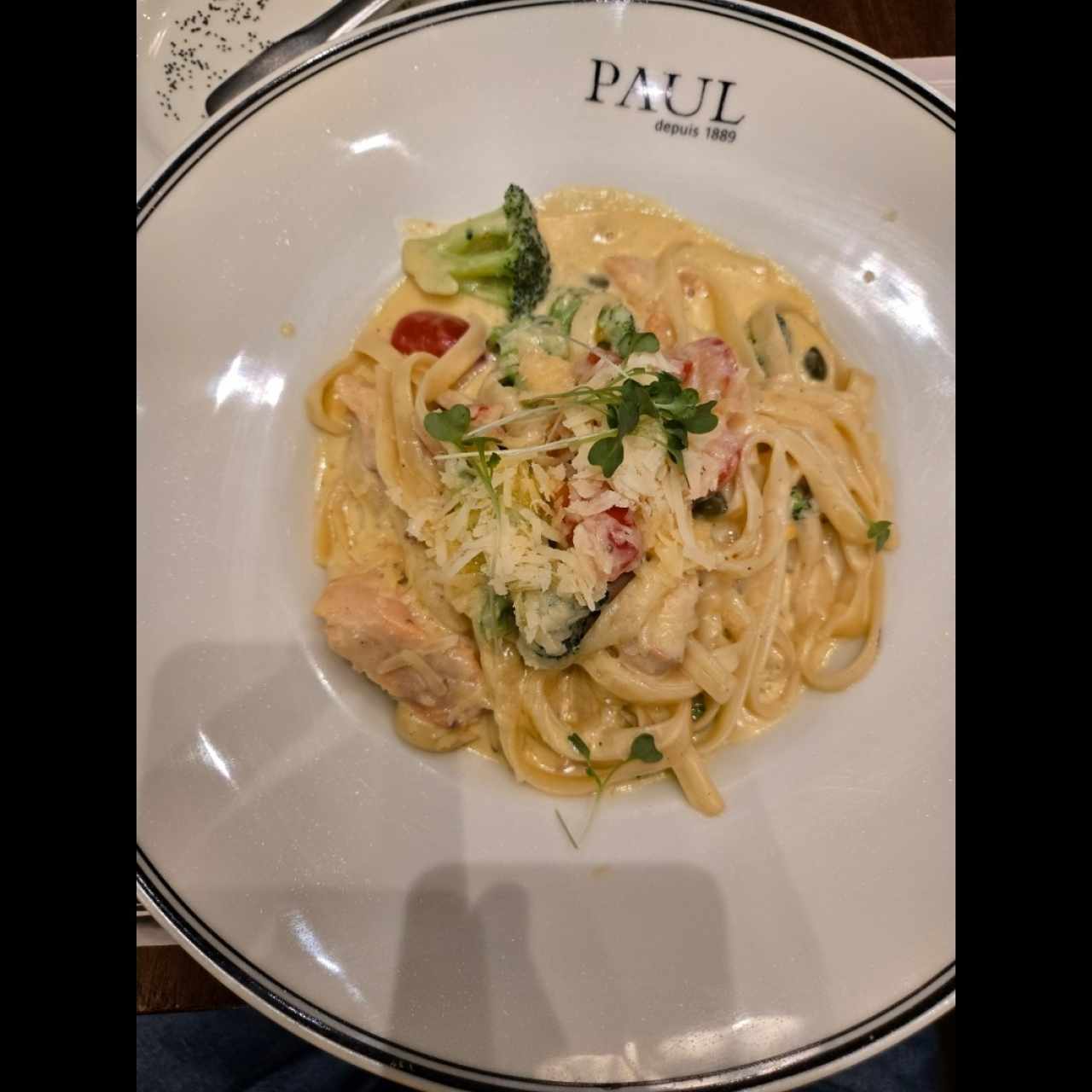Fettuccine au Saumon Fumé