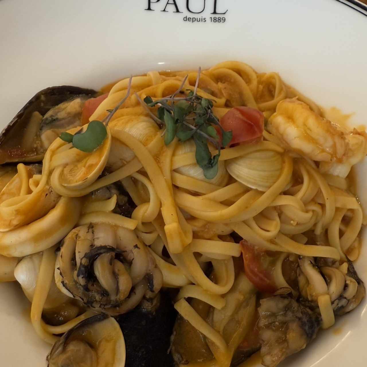 Linguine aux Fruits de Mer
