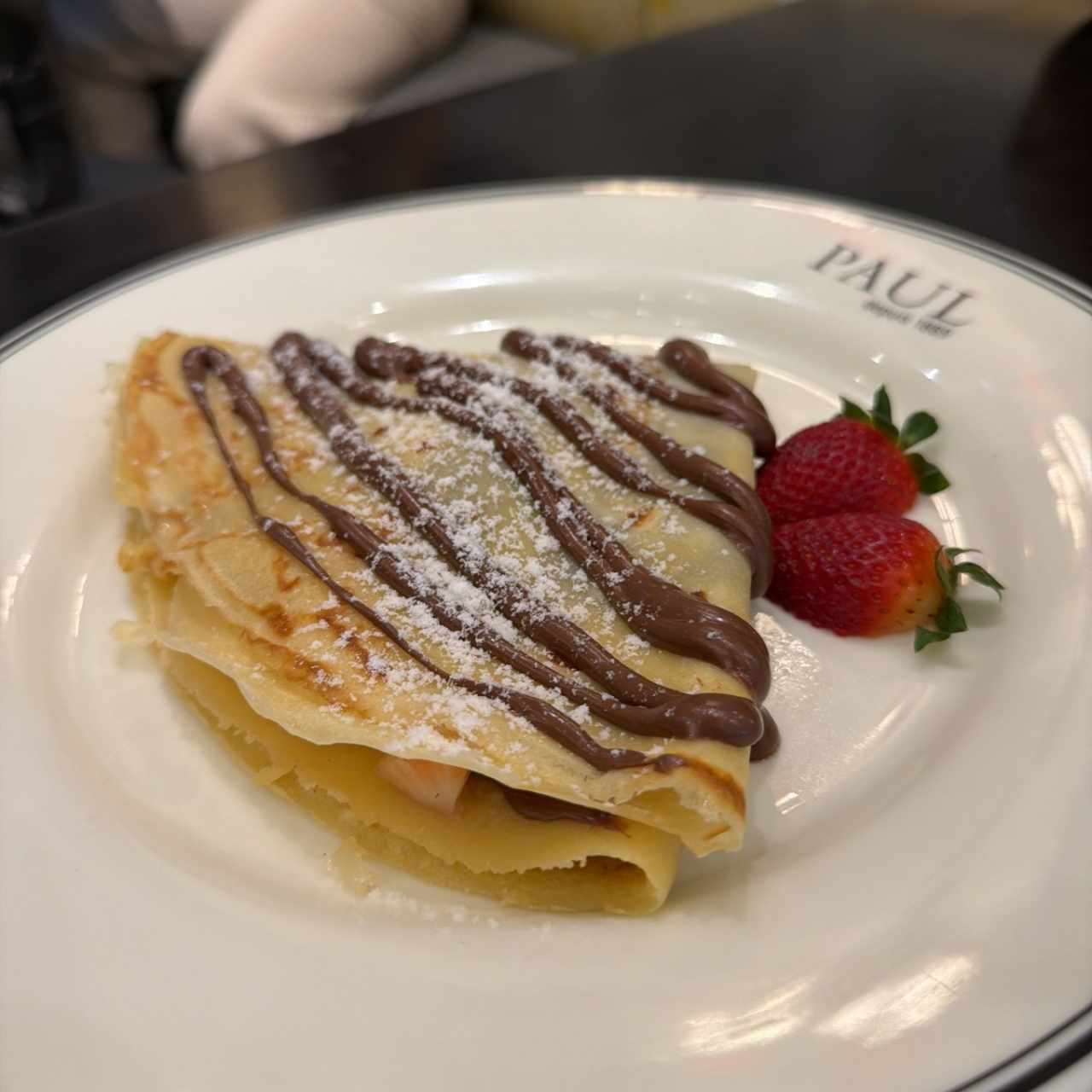 Crepe au Chocolat et Chantilly