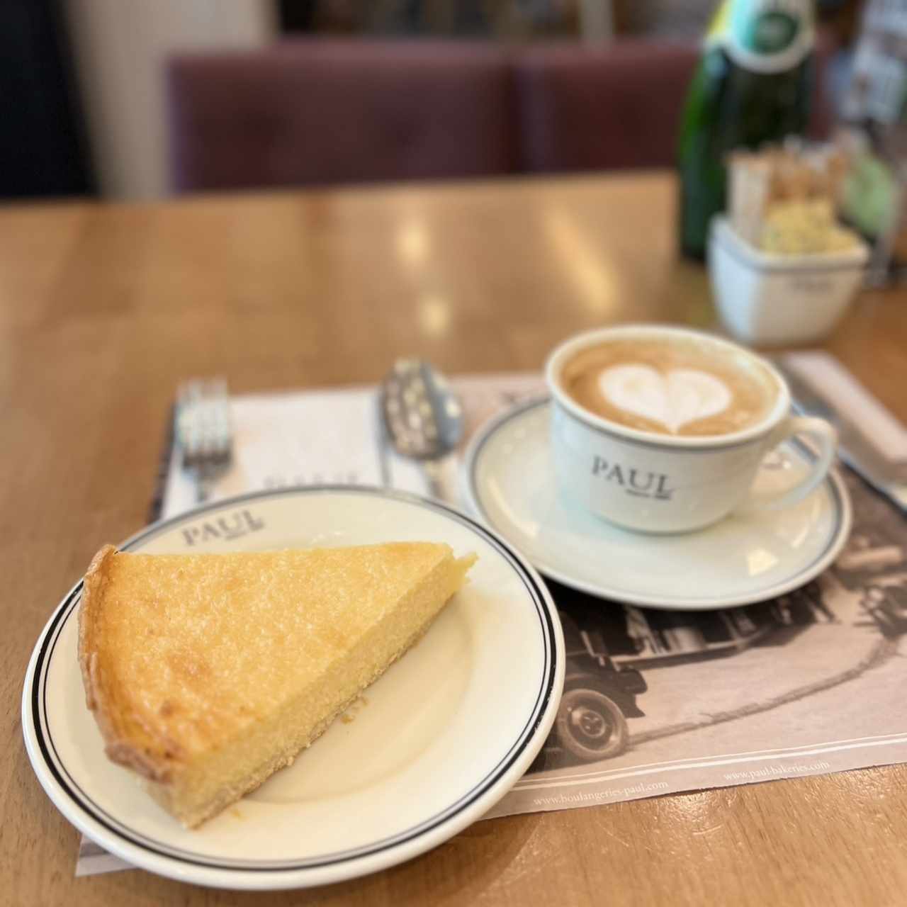 Postres - Flan de Coco y un capuchino 