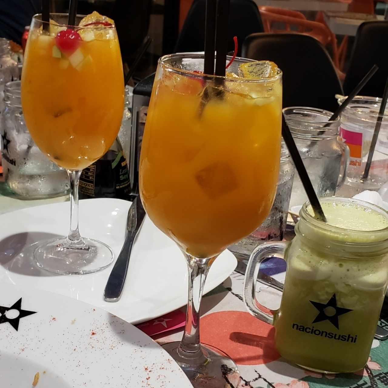 Seductores cocteles - Sangría de mango