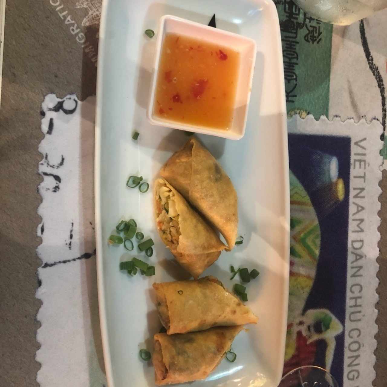 Spring roll de vegetales