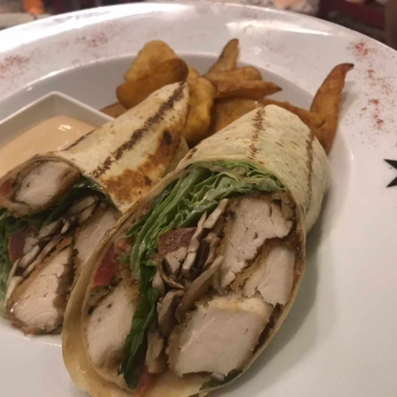 Wraps de pollo