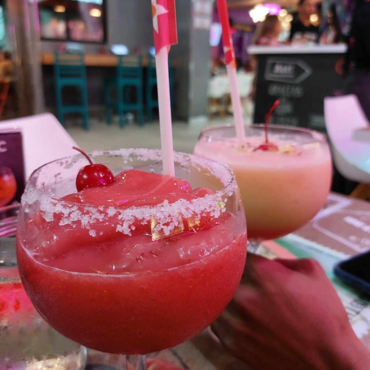 sangría de fresa y Amapola