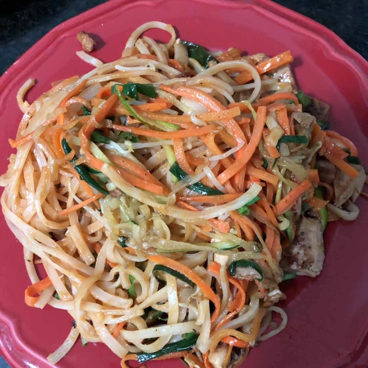 Phad Thai de Pollo