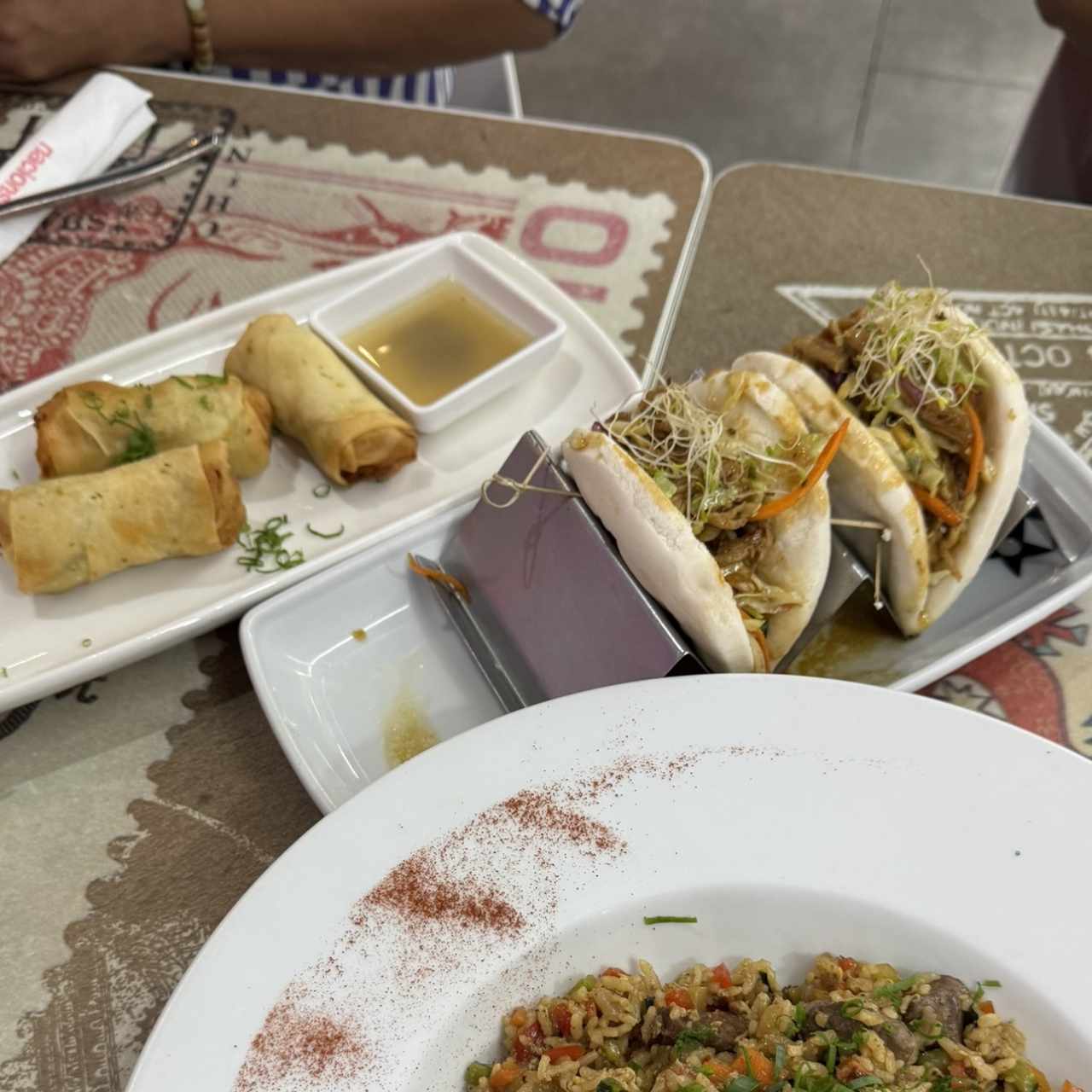 Rollitos de Papel de Arroz de Vegetales